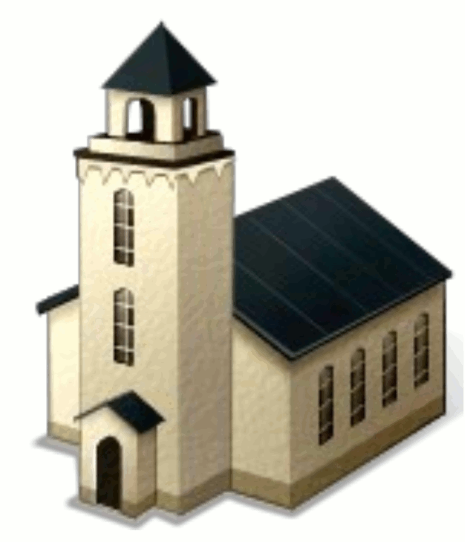 A church